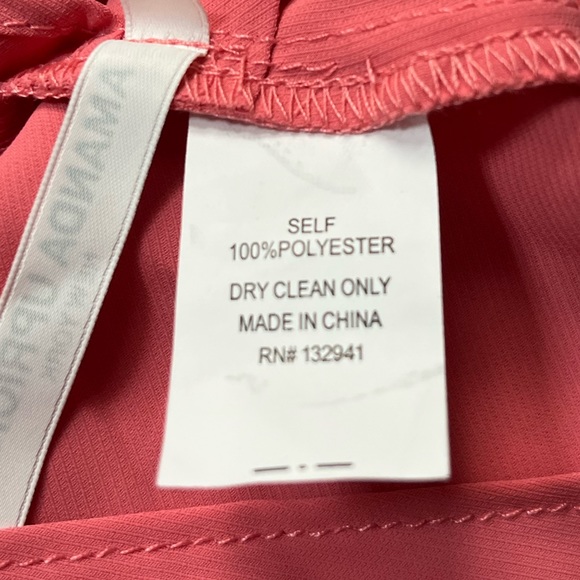 Amanda Uprichard Marietta Open Back Blouse Pink Size XSmall - Picture 7 of 8